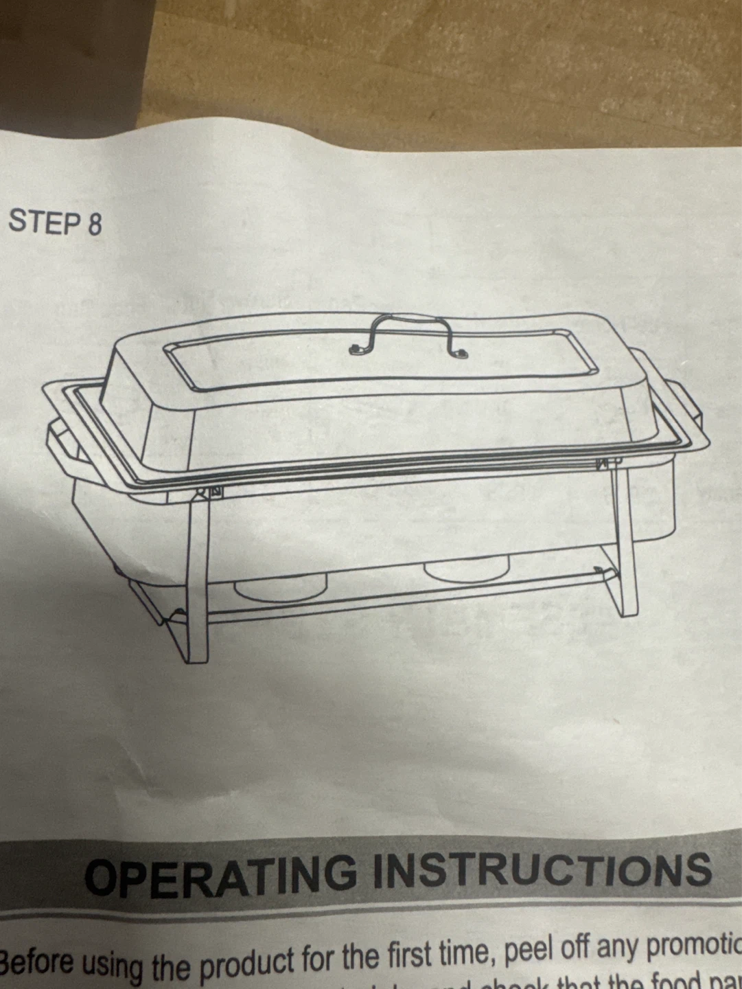 VEVOR Rectangle Chafing Dish DT-C1014