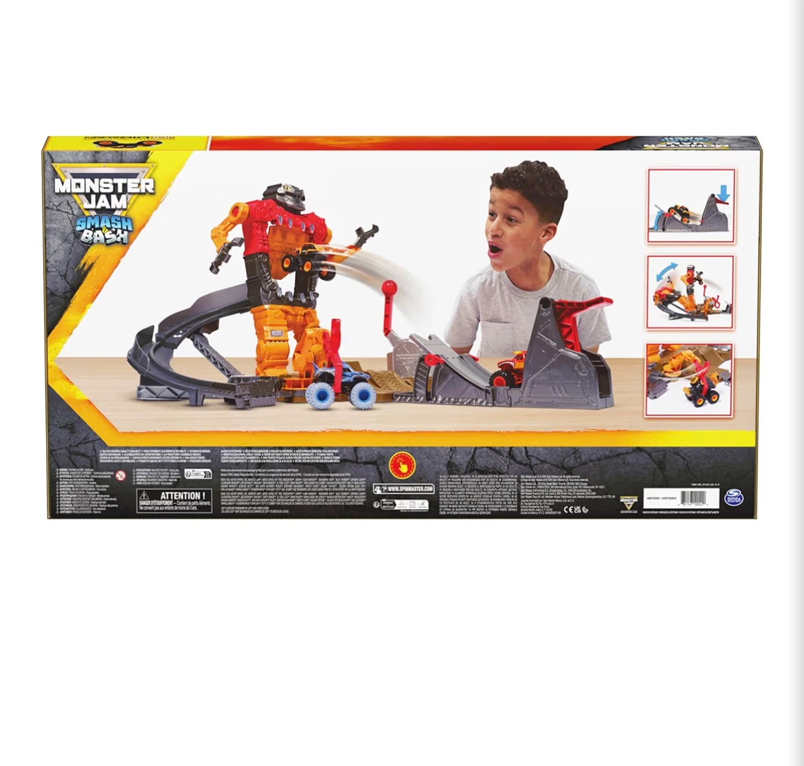 Monster Jam Smash & Bash Smashbot Playset – NEW! 🚙💥  💥 Only $20! - photo 2