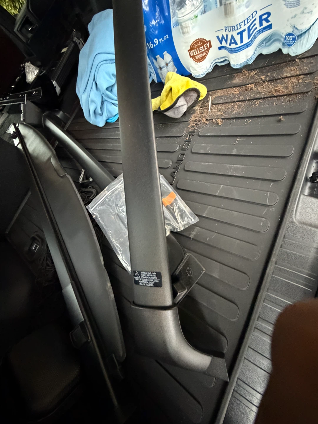 Toyota grand Highlander  Roof Cross Bars and Cargo Cover genuine - photo 4