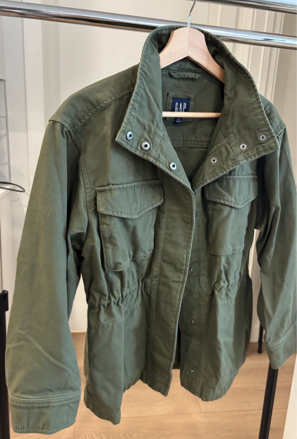 Gap Olive Green Utility Jacket - photo 4