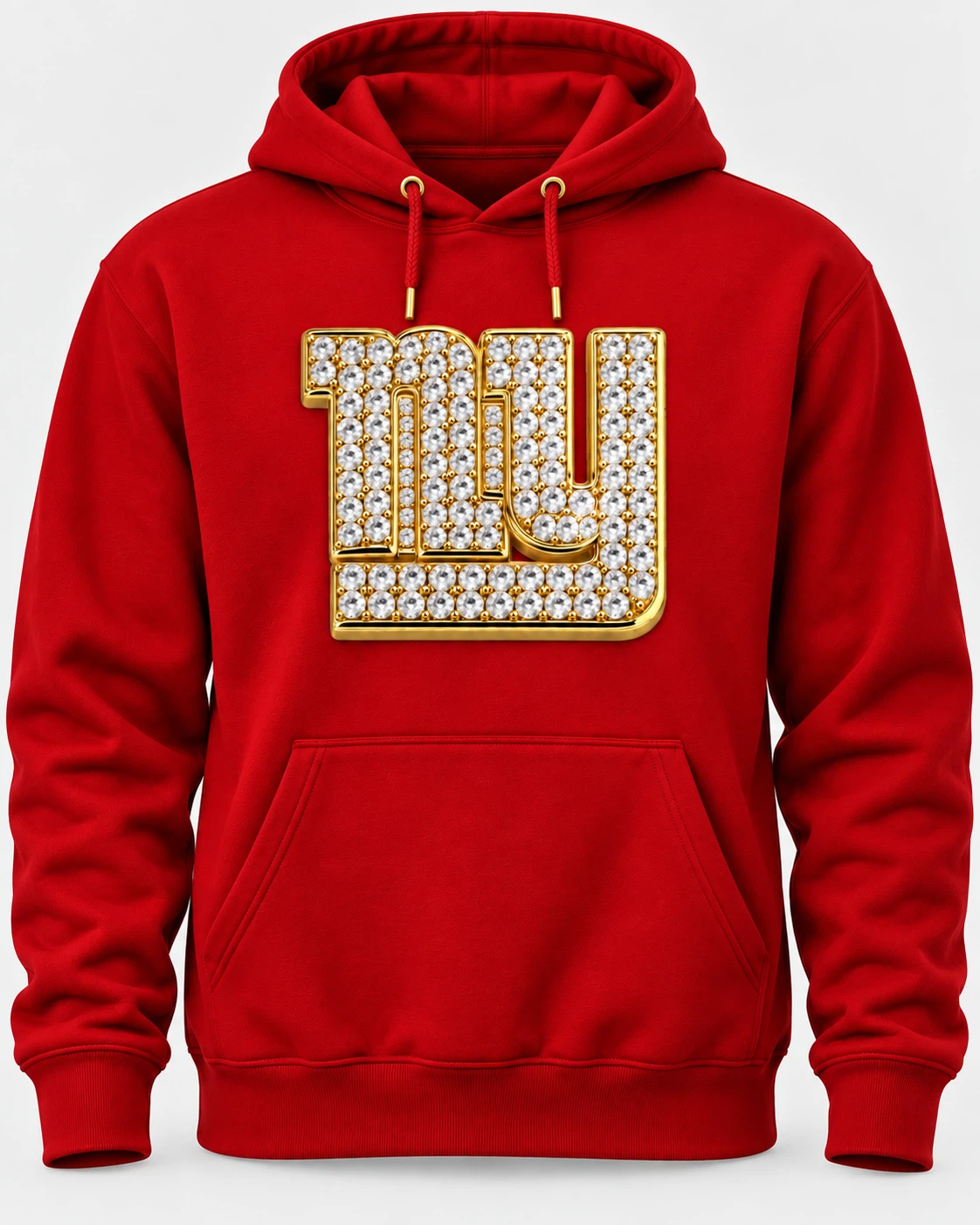 New York Giants Rhinestone Logo Hoodie - photo 3