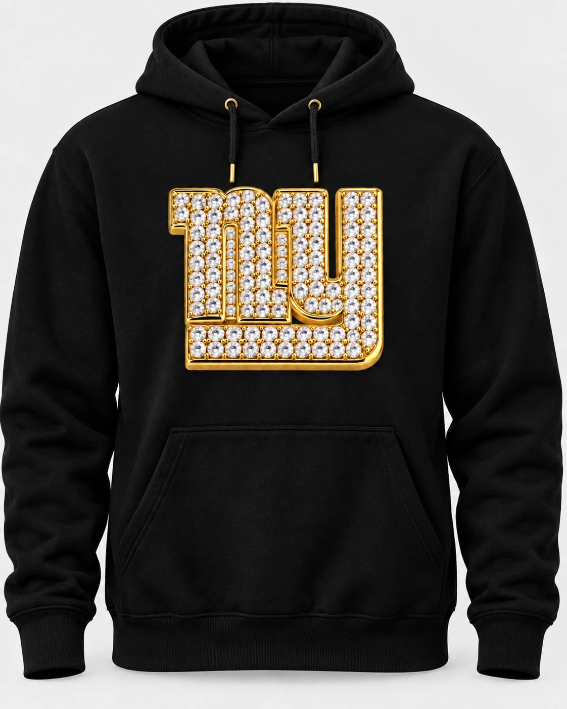 New York Giants Rhinestone Logo Hoodie - photo 4