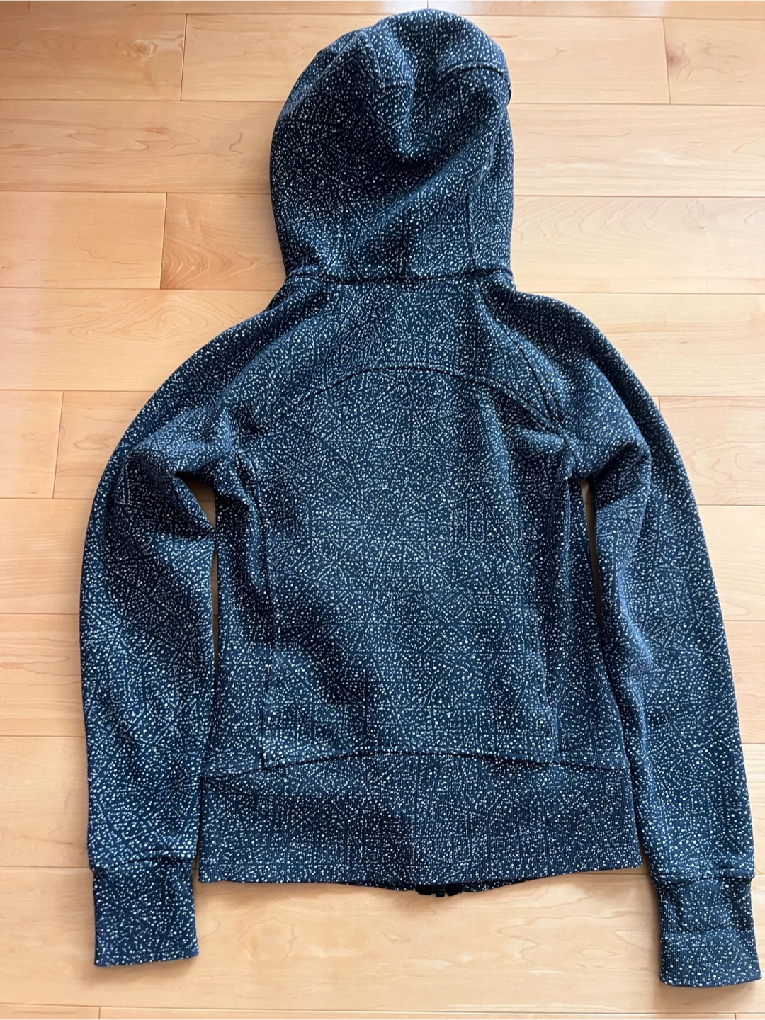 Lululemon Scuba Hoodie Dark Blue and White - photo 2
