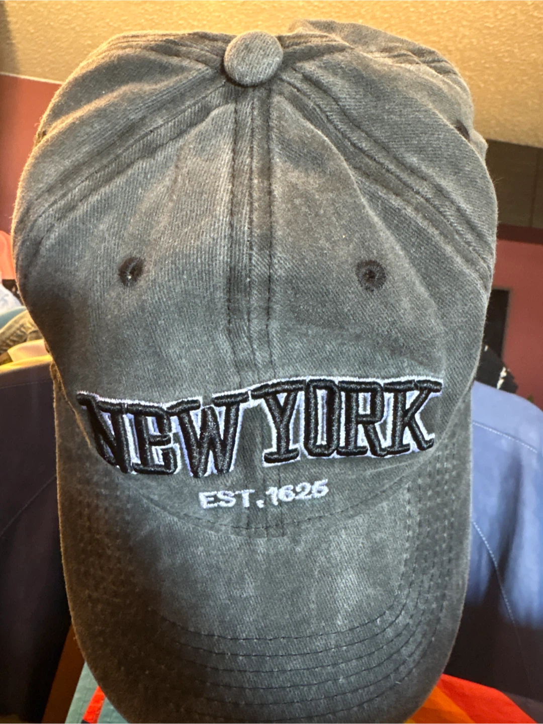🏈 New York City Embroidered Baseball Cap - photo 5