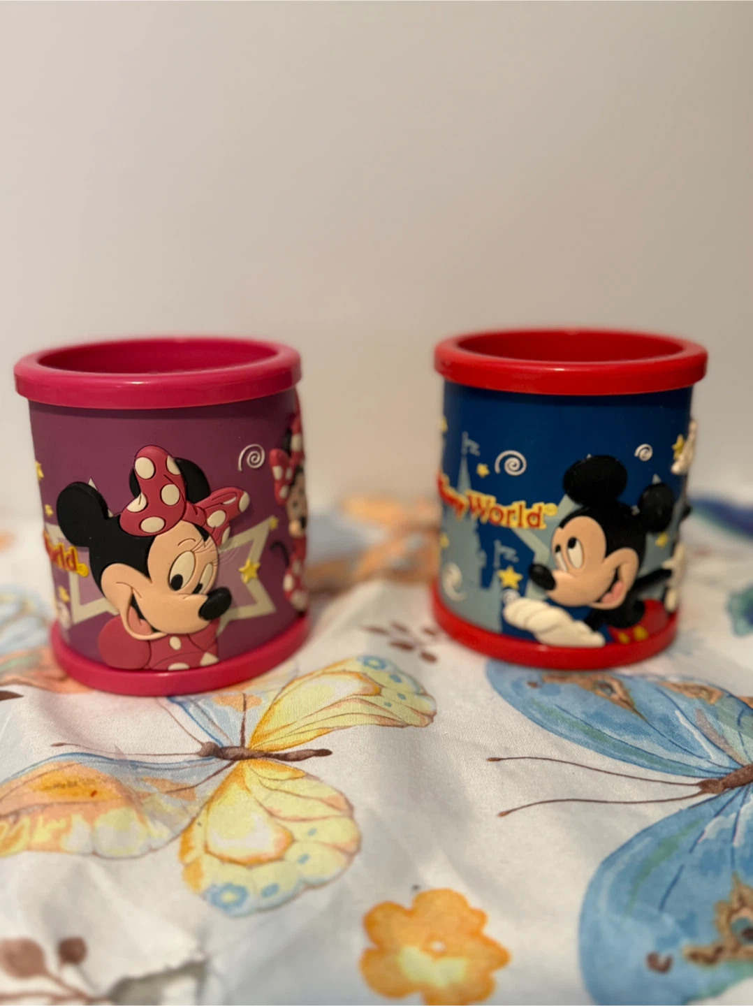 Set of Two Disney World Mugs