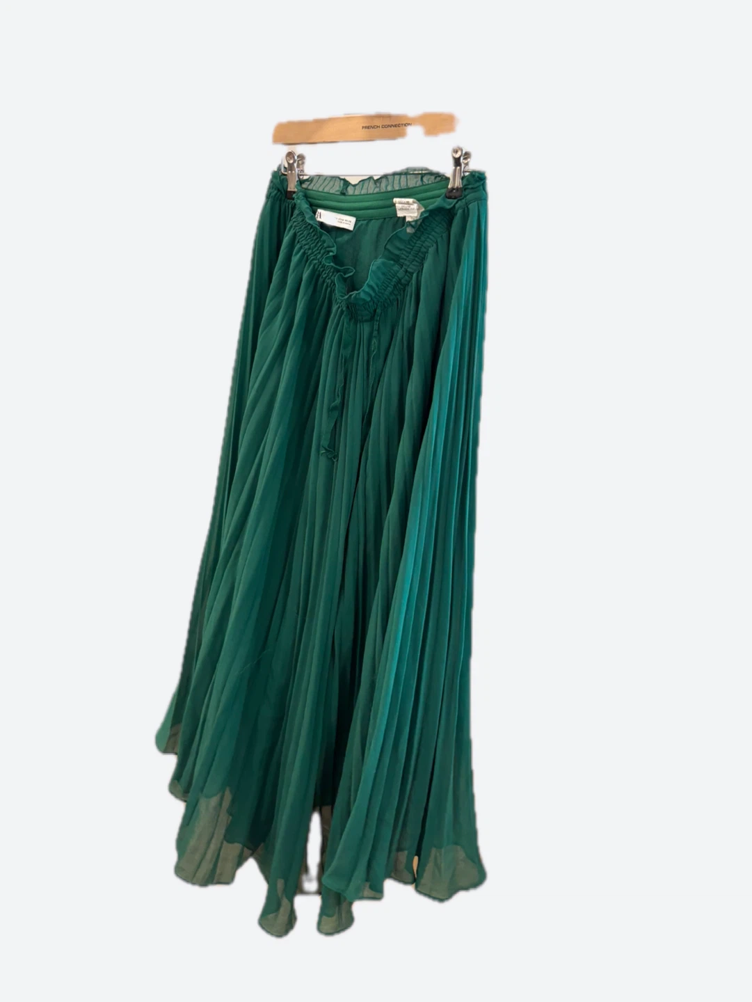 Zara Green Pleated Pant