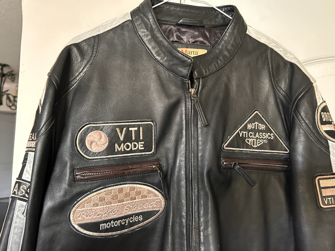 Marta VTI Classics Leather Motorcycle Jacket - photo 2