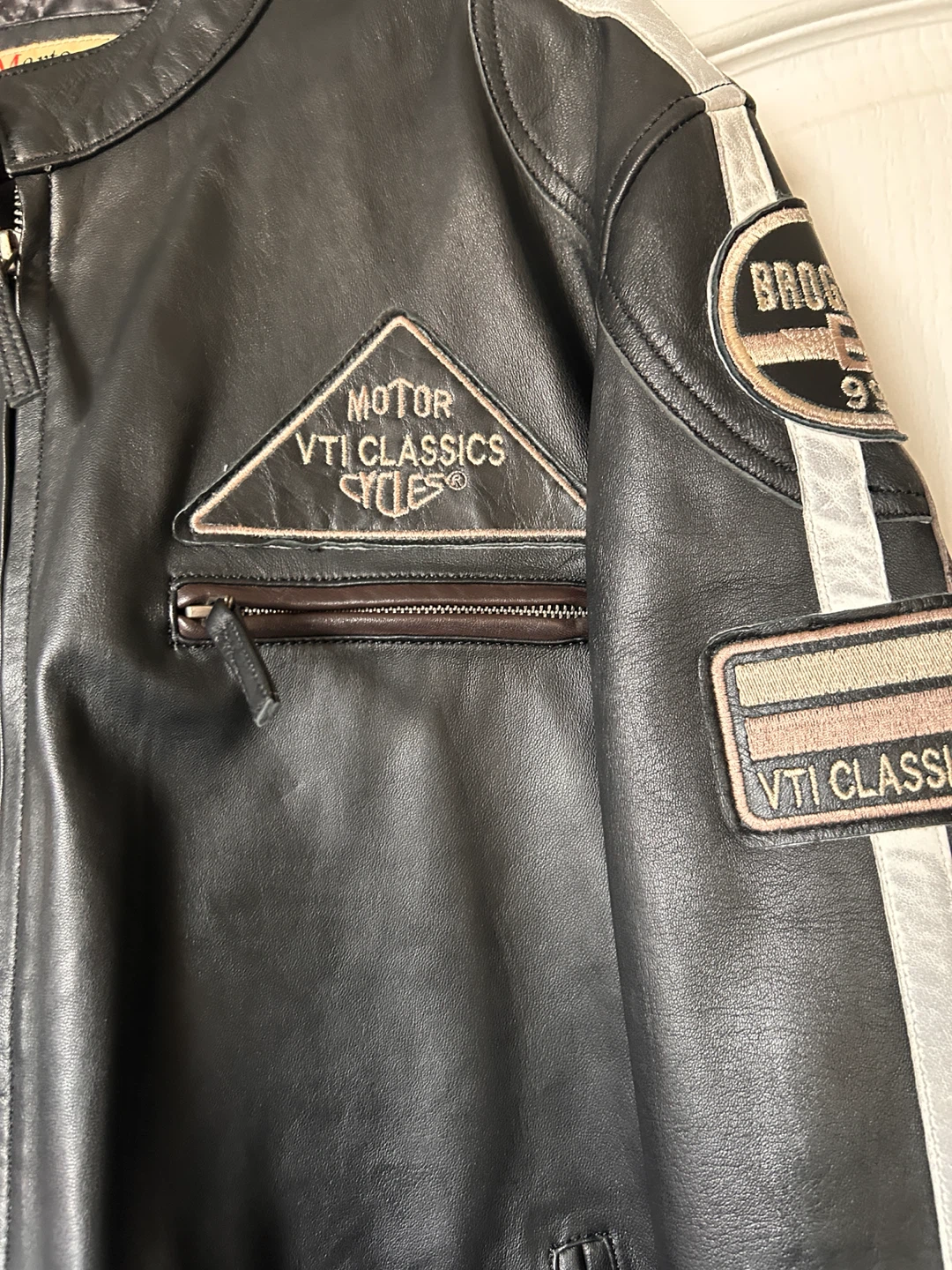 Marta VTI Classics Leather Motorcycle Jacket - photo 4