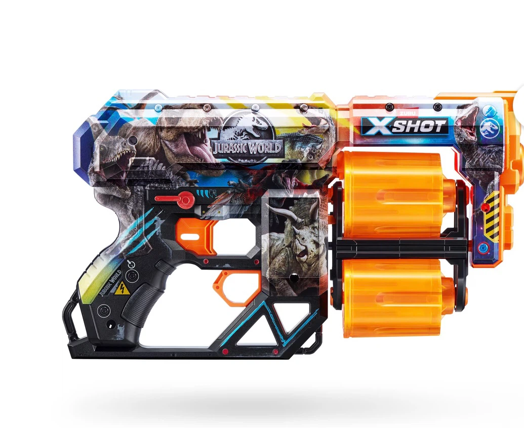 🦖 X-Shot Skins Jurassic World Blaster – BRAND NEW! 🎯 - photo 3