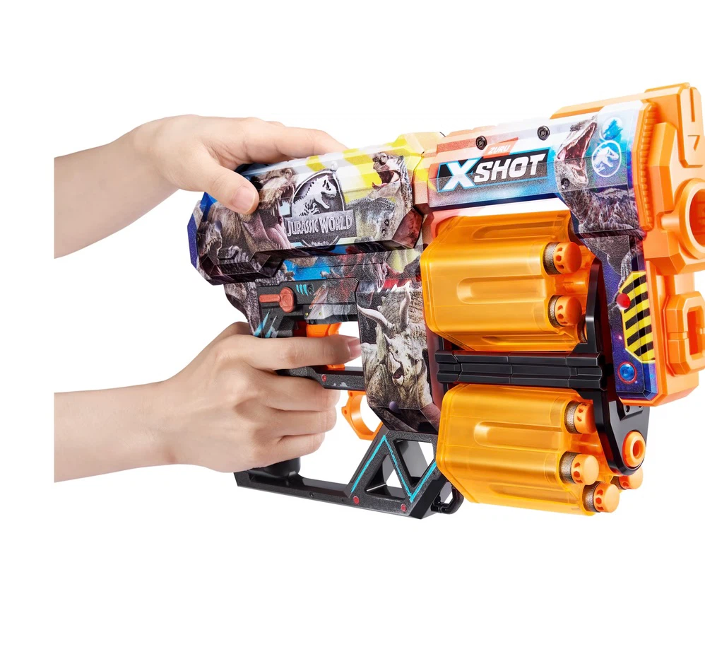 🦖 X-Shot Skins Jurassic World Blaster – BRAND NEW! 🎯 - photo 5