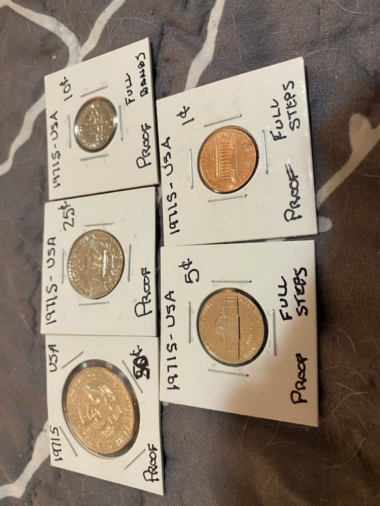 1971-S US Proof Coin Set