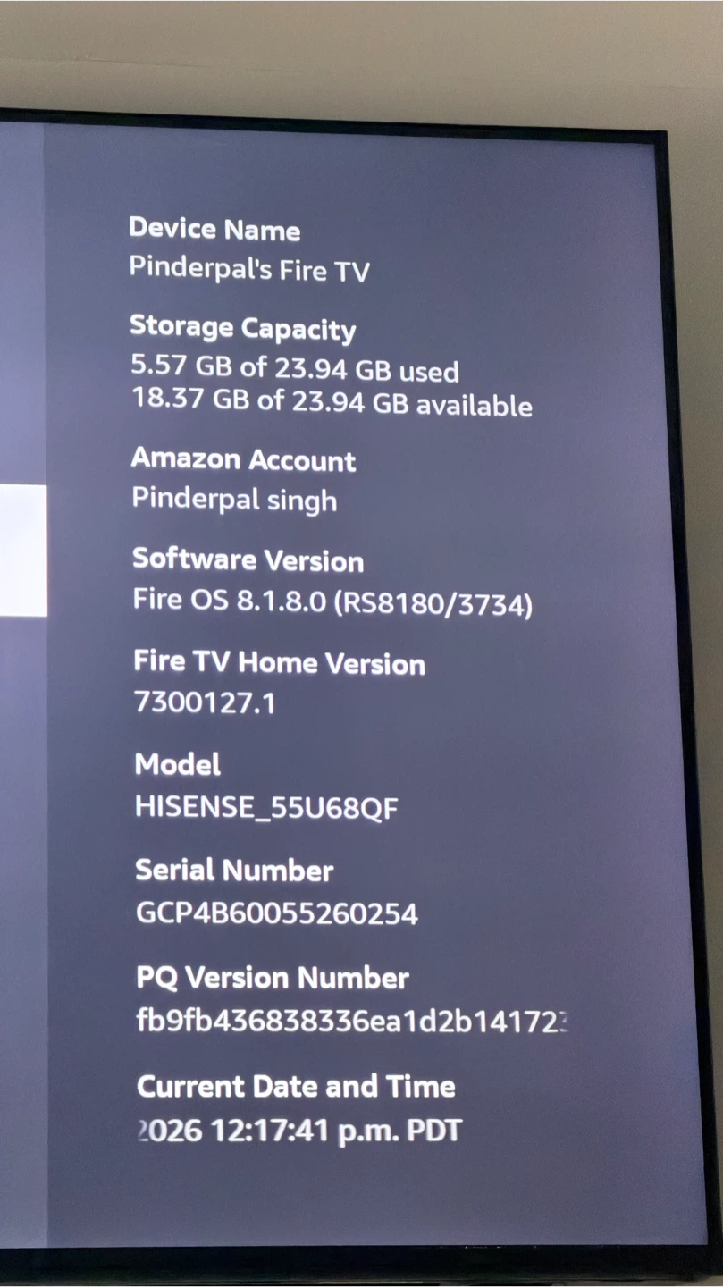 📺 Hisense 55” U6 Series 4K Mini-LED QLED Fire TV – Like New - photo 4