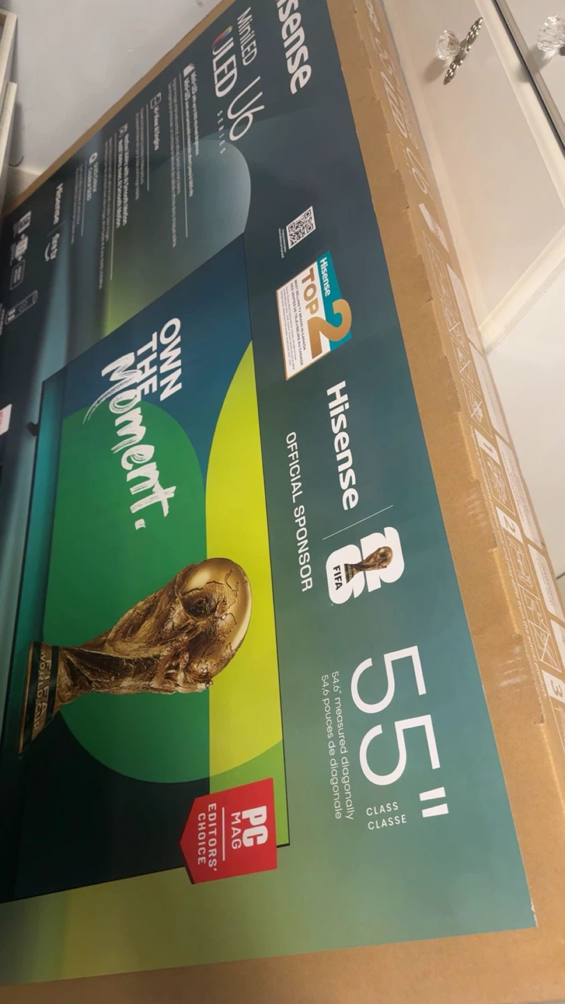 📺 Hisense 55” U6 Series 4K Mini-LED QLED Fire TV – Like New - photo 5