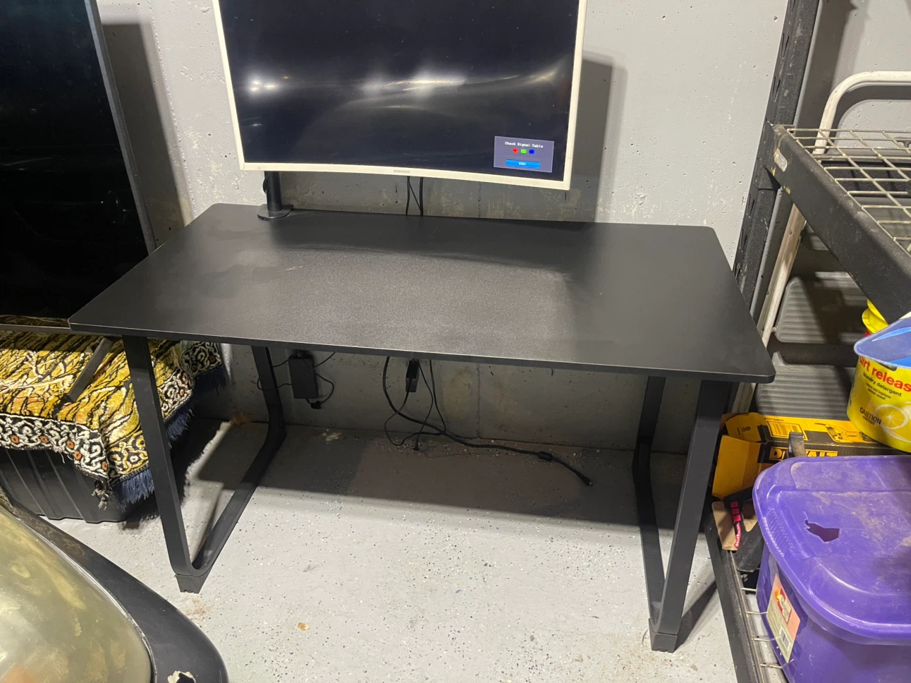 Black Computer Desk