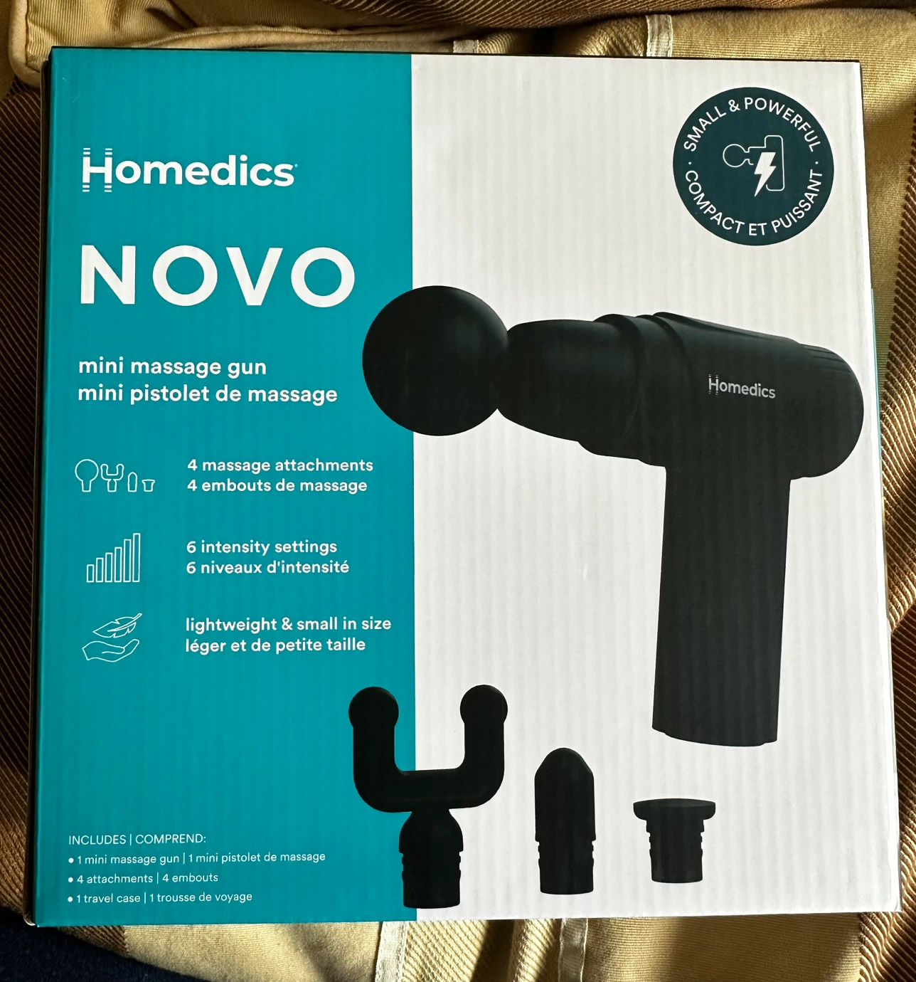 Homedics NOVO Mini Massage Gun