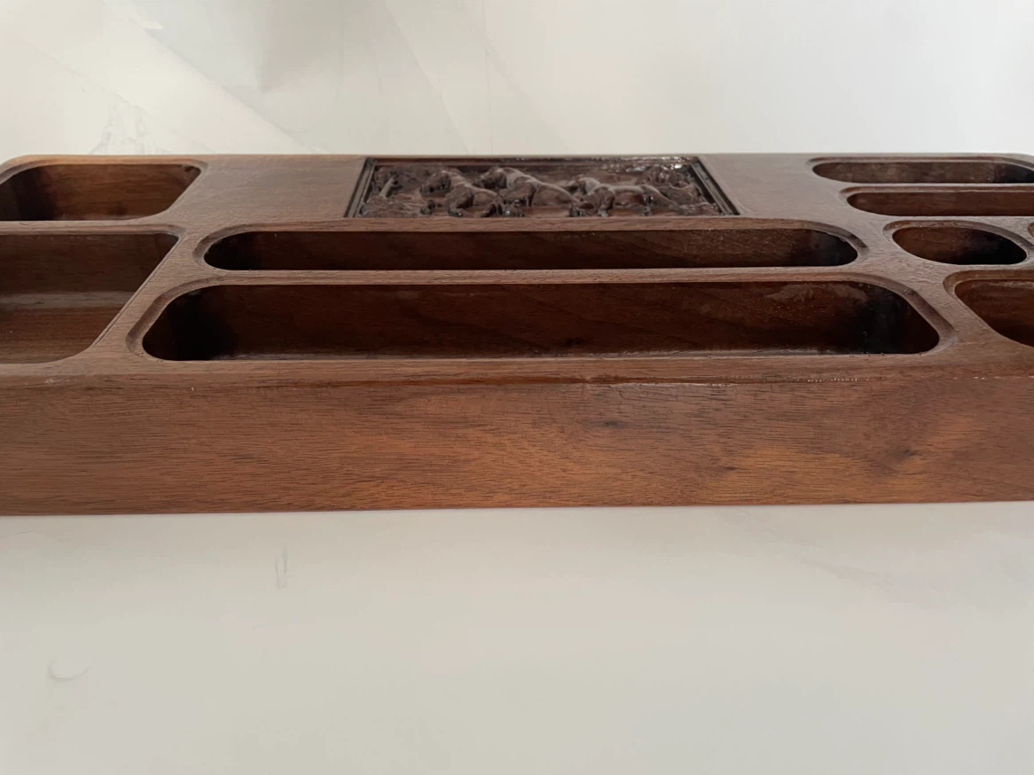Jewelry Tray with Horse Carving - photo 3