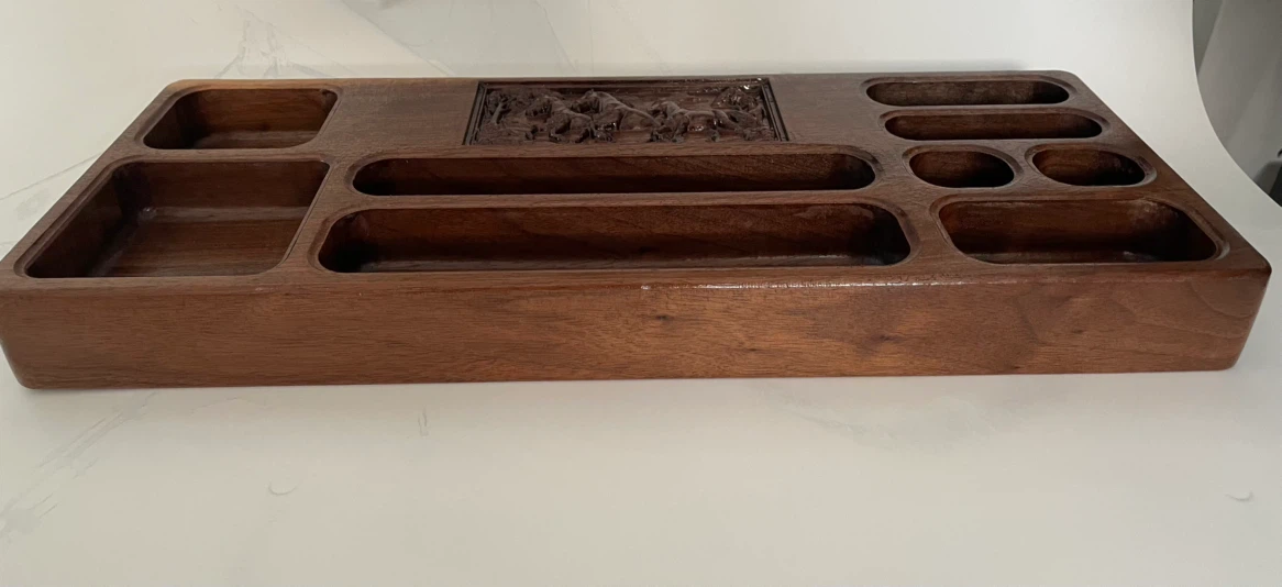 Jewelry Tray with Horse Carving - photo 4