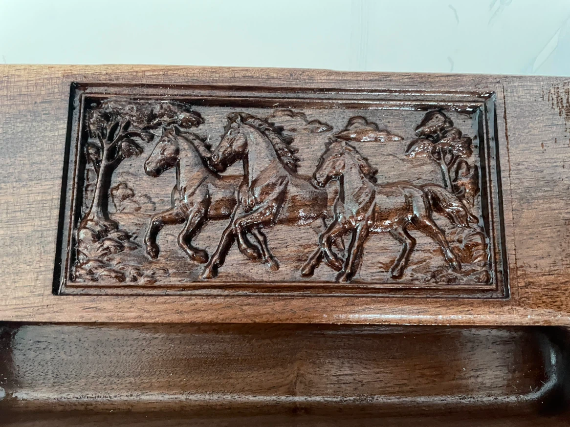 Jewelry Tray with Horse Carving - photo 5