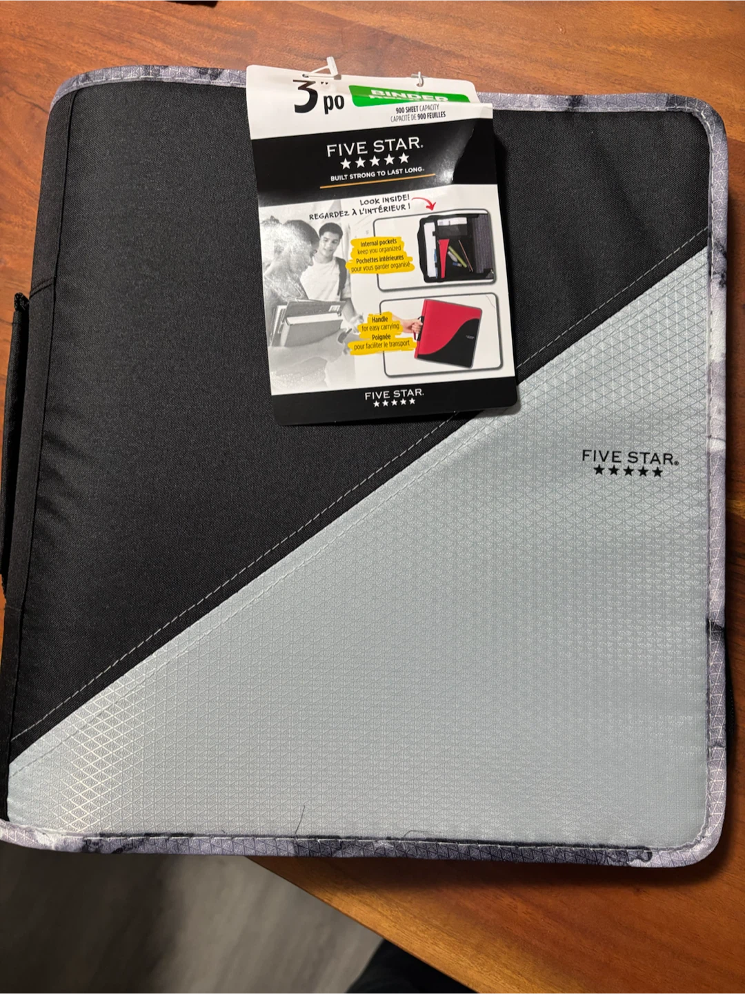 Five Star 3-Inch Zipper Binders 🏈 - photo 3