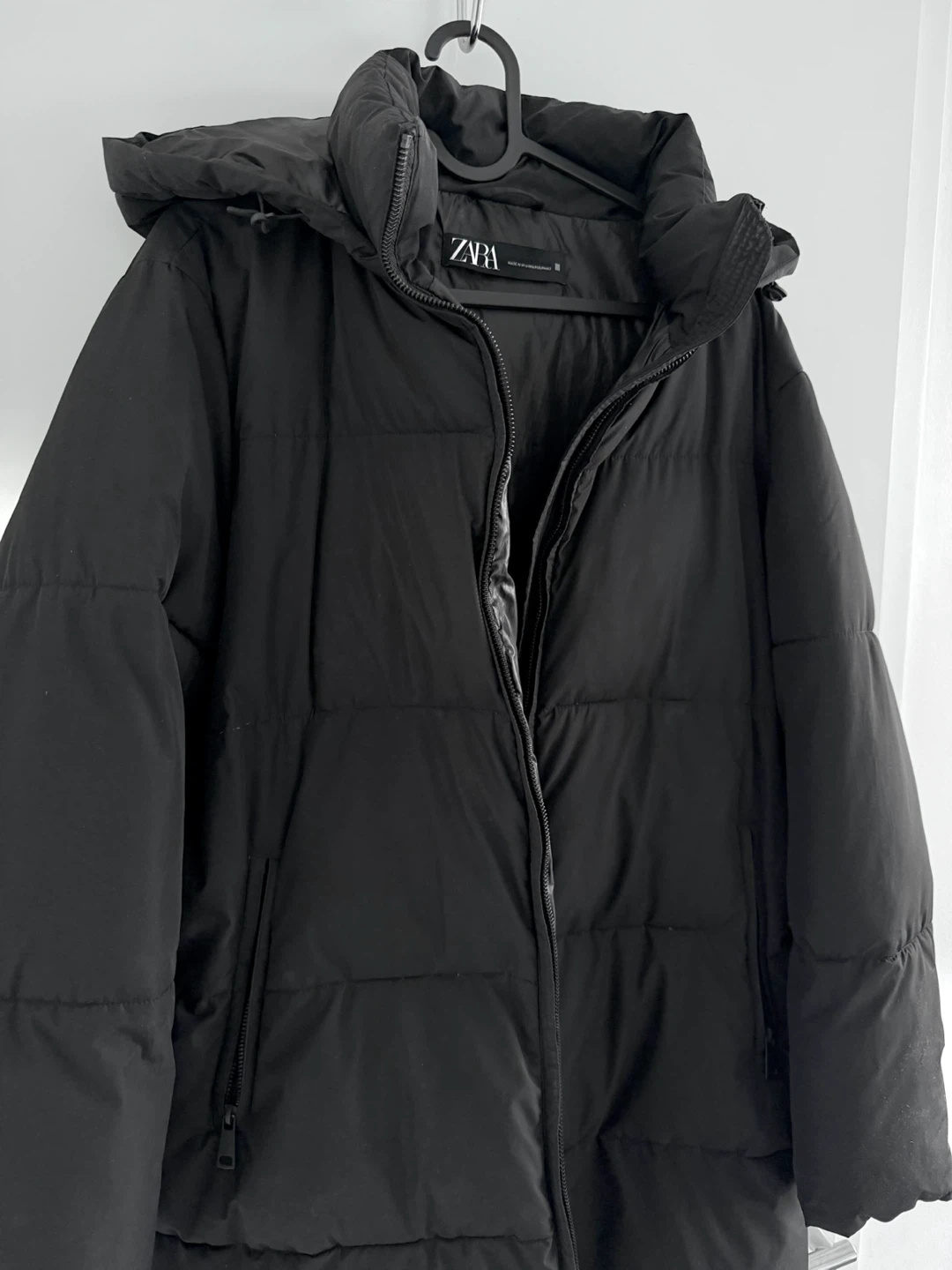 Zara Black Puffer Jacket - photo 2