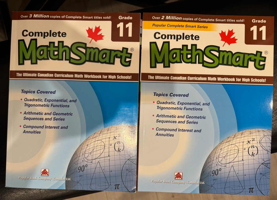 Complete MathSmart Grade 11 Workbooks
