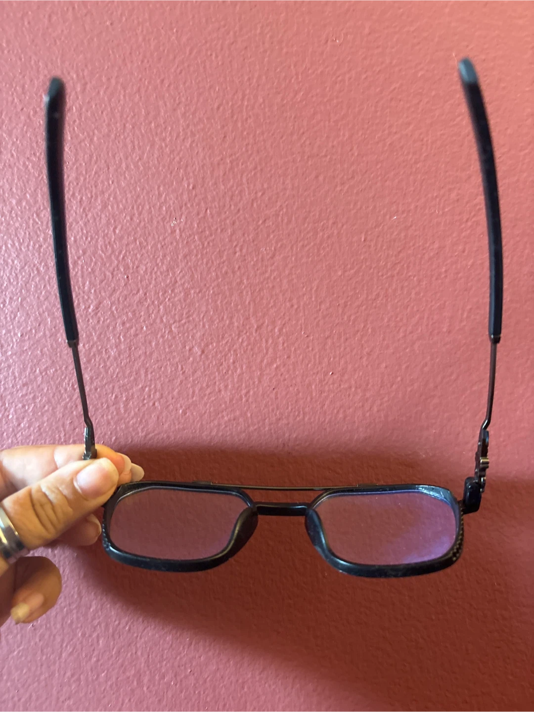 🏈 Black Blue Light Blocking Glasses - photo 4