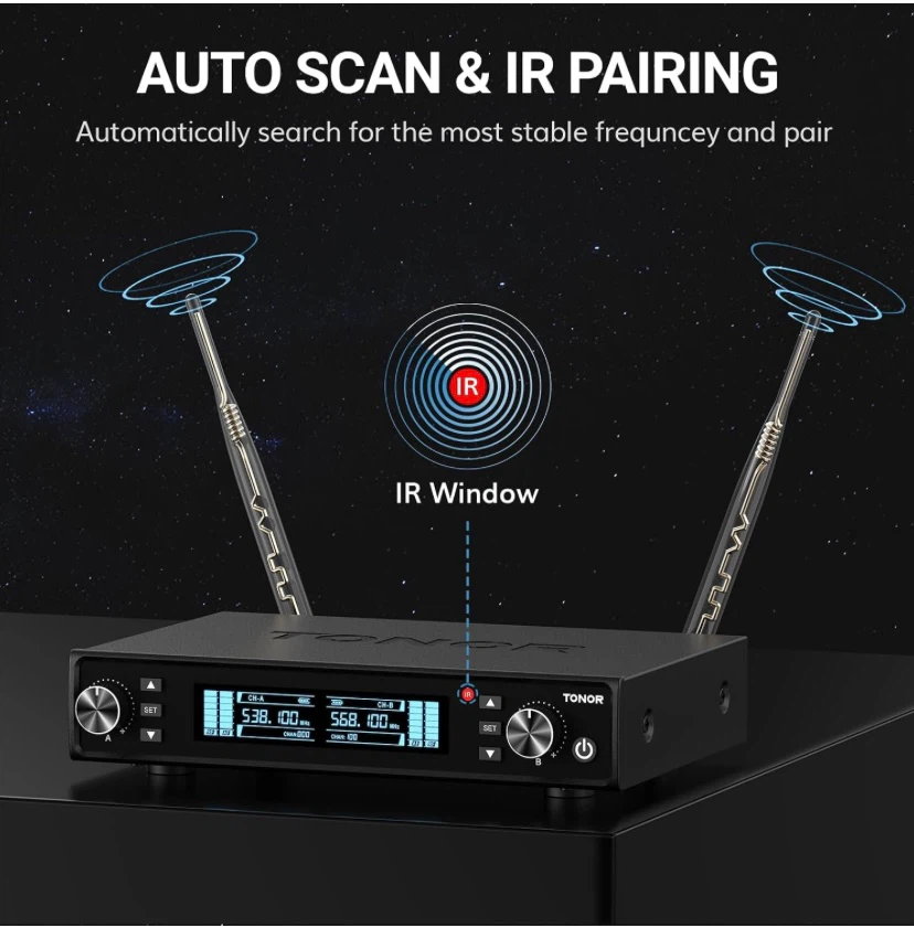 New TONOR Wireless Microphones and Receiver - photo 2