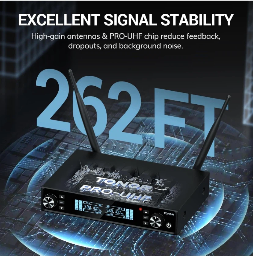 New TONOR Wireless Microphones and Receiver - photo 3