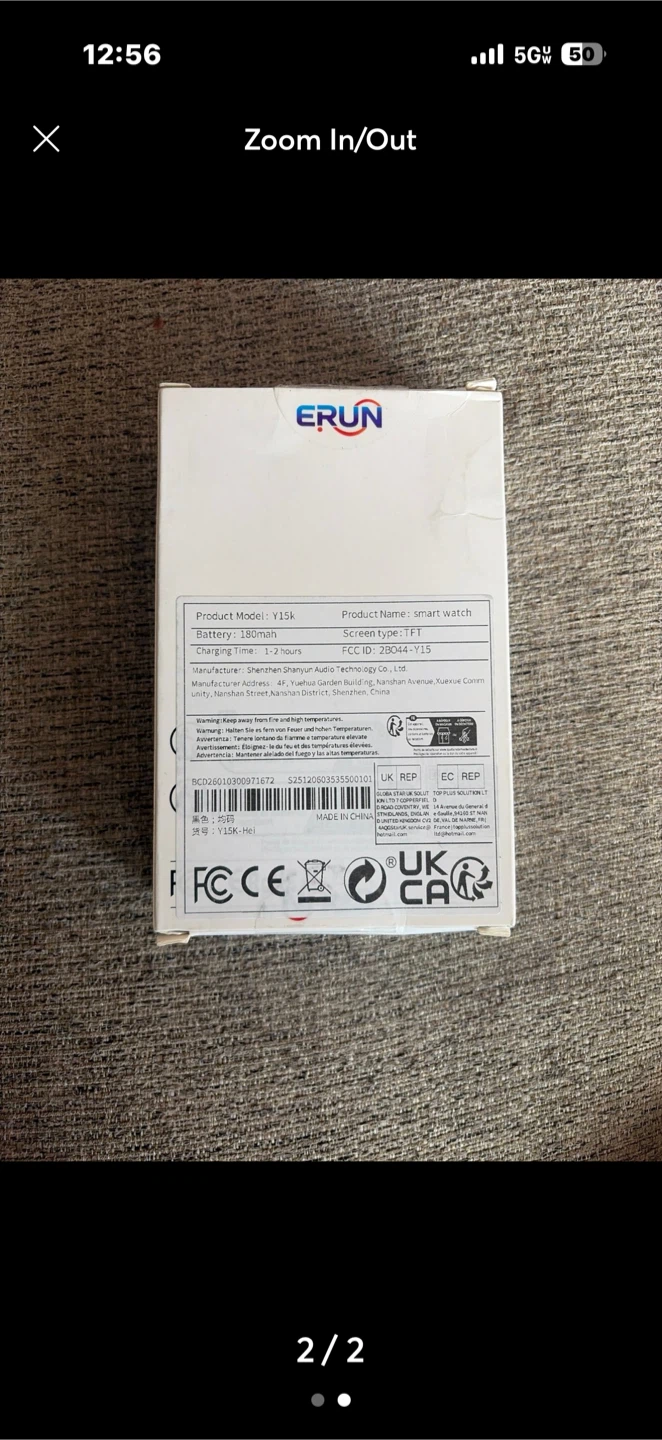 Erun Y15k Smart Watch - photo 2