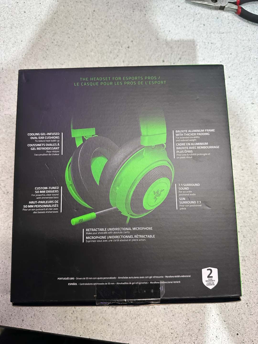 Razer Kraken Wired Gaming Headset - photo 2