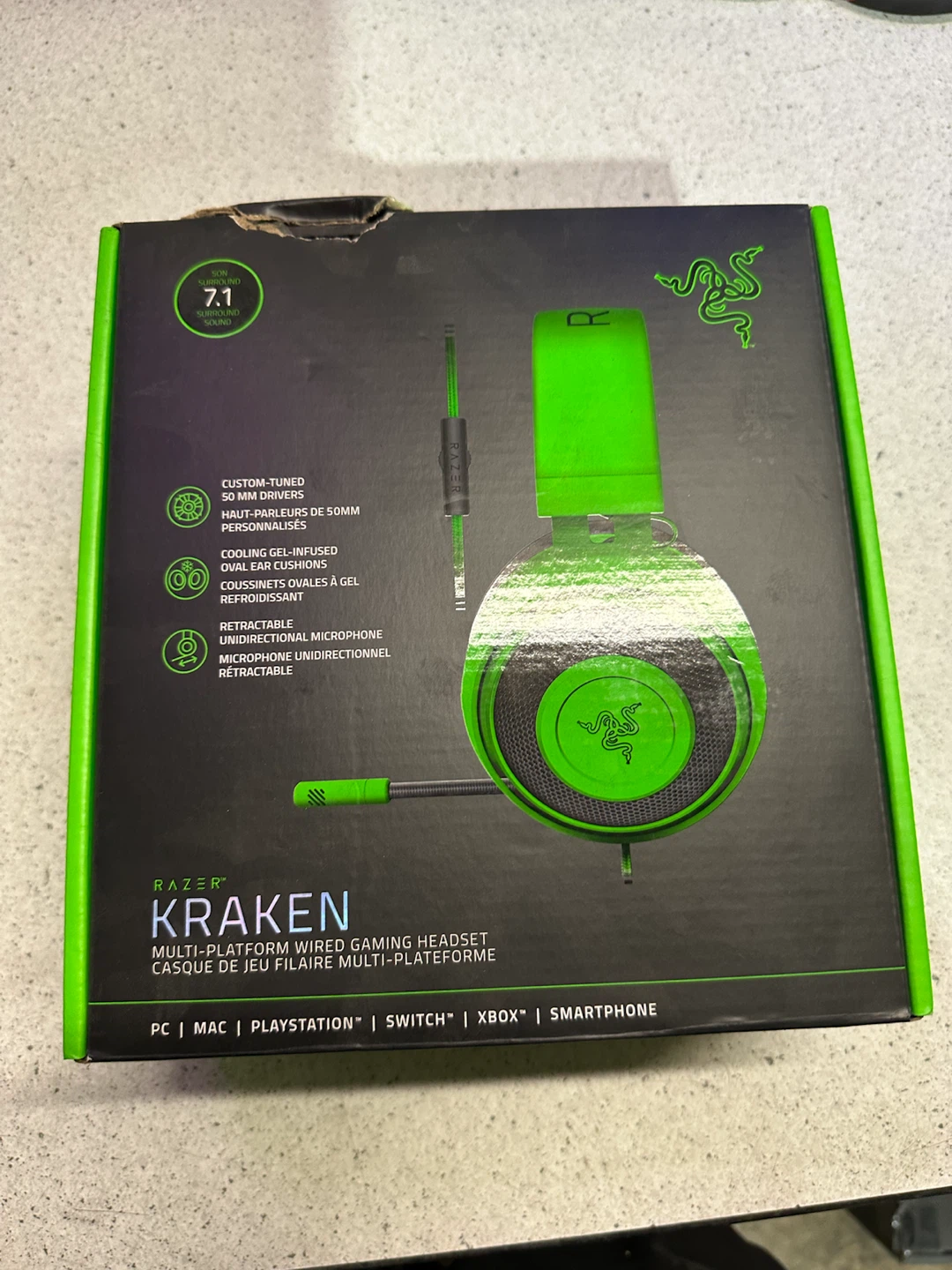 Razer Kraken Wired Gaming Headset - photo 3