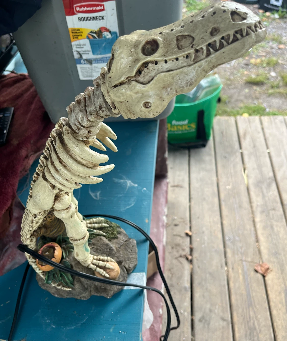 Dinosaur Skeleton Novelty Lamp Model 52050