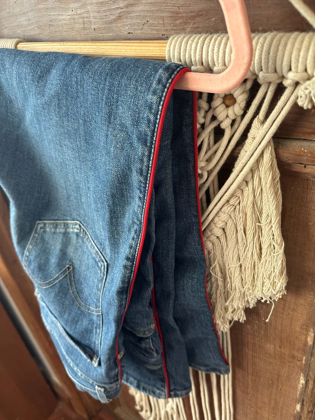 Red striped Levi’s jeans - photo 2