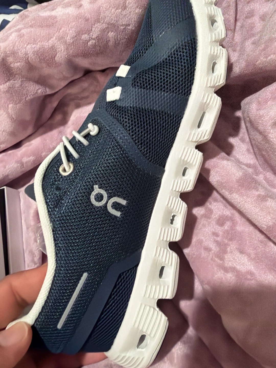 On Cloud Shoes Dark Blue Women US 7.5