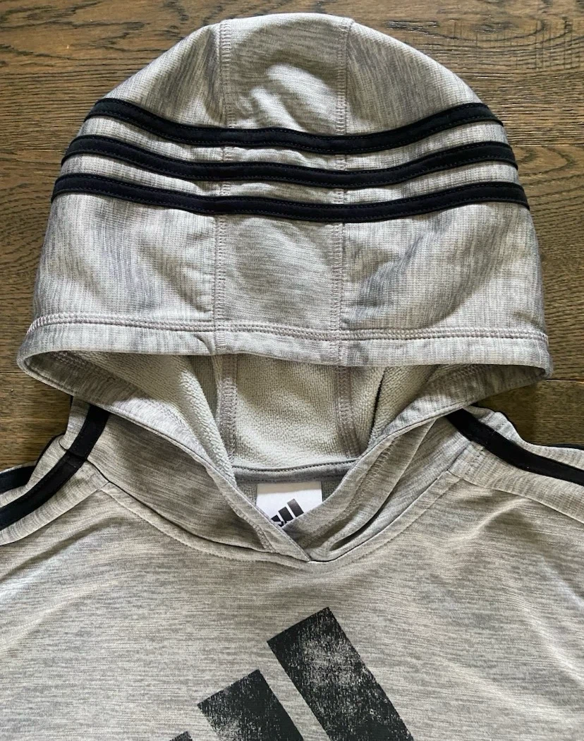 🏈 LIKE NEW: Adidas Hockey Hoodie - Size Youth M - photo 3