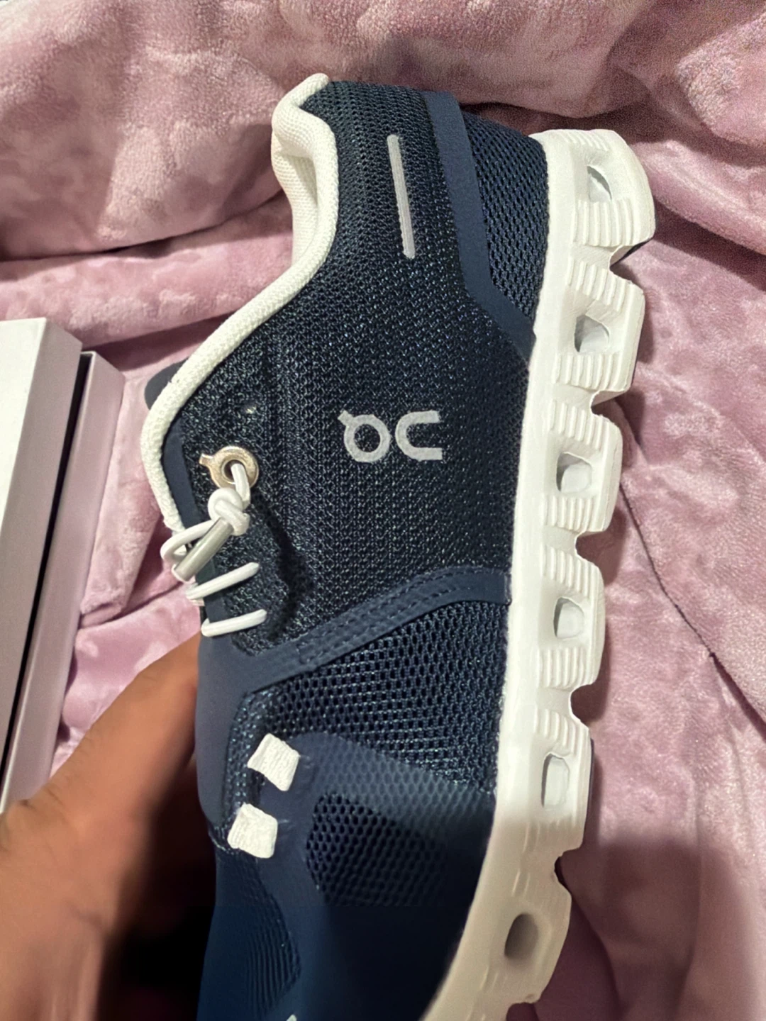 On Cloud Shoes Dark Blue Women US 7.5 - photo 2