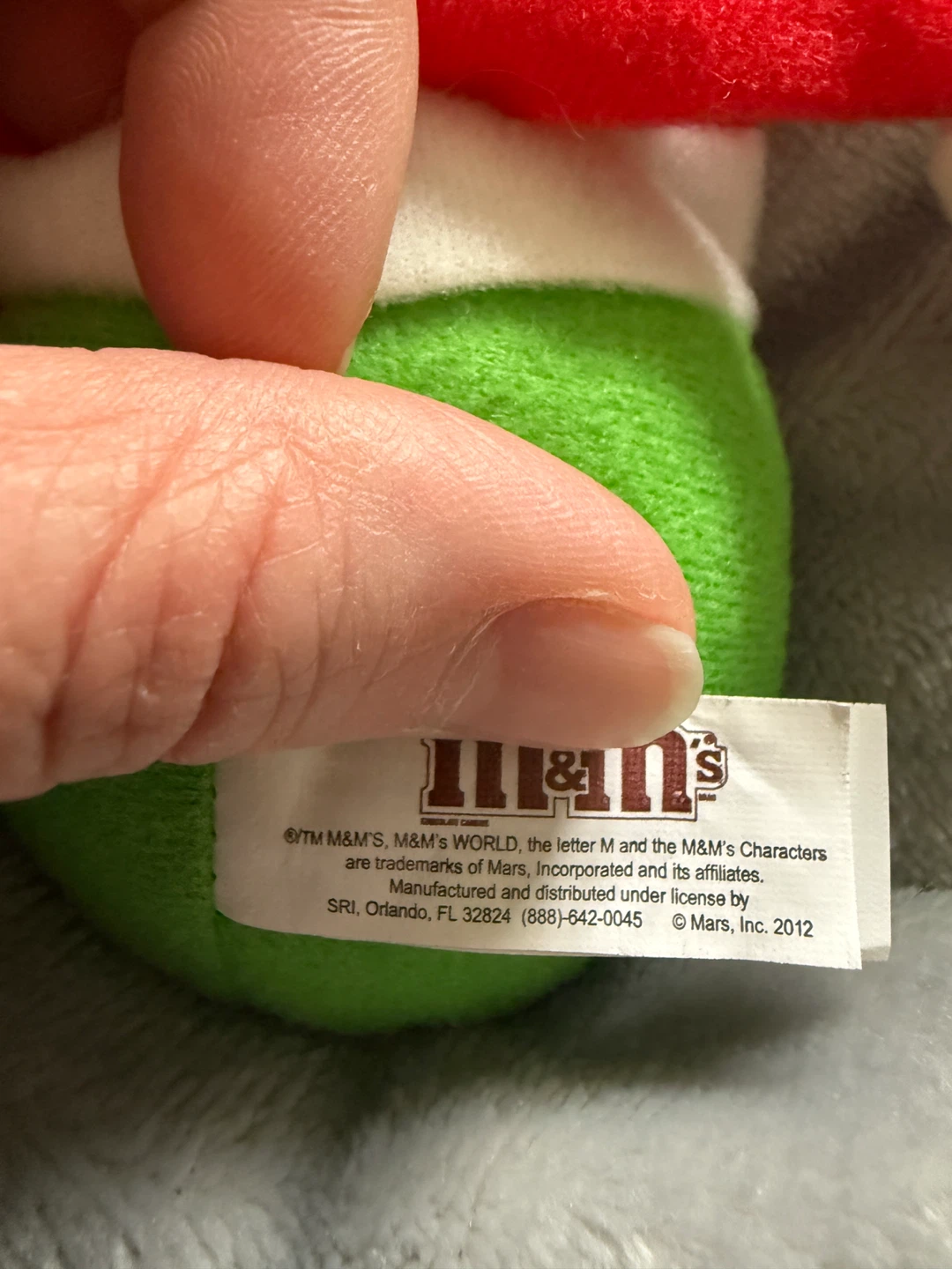 M&M's Green Character Christmas Ornament🏈 - photo 3