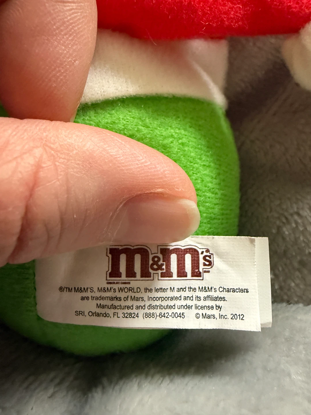M&M's Green Character Christmas Ornament🏈 - photo 4
