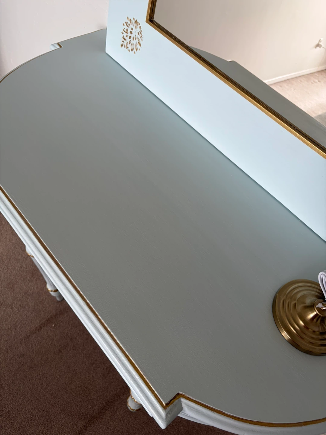 Consol ,mirror and stool - photo 5