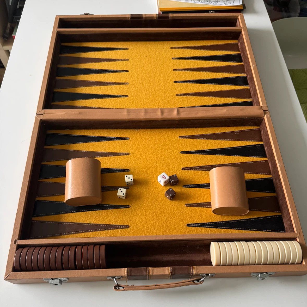 Classic Backgammon Board Game Set
