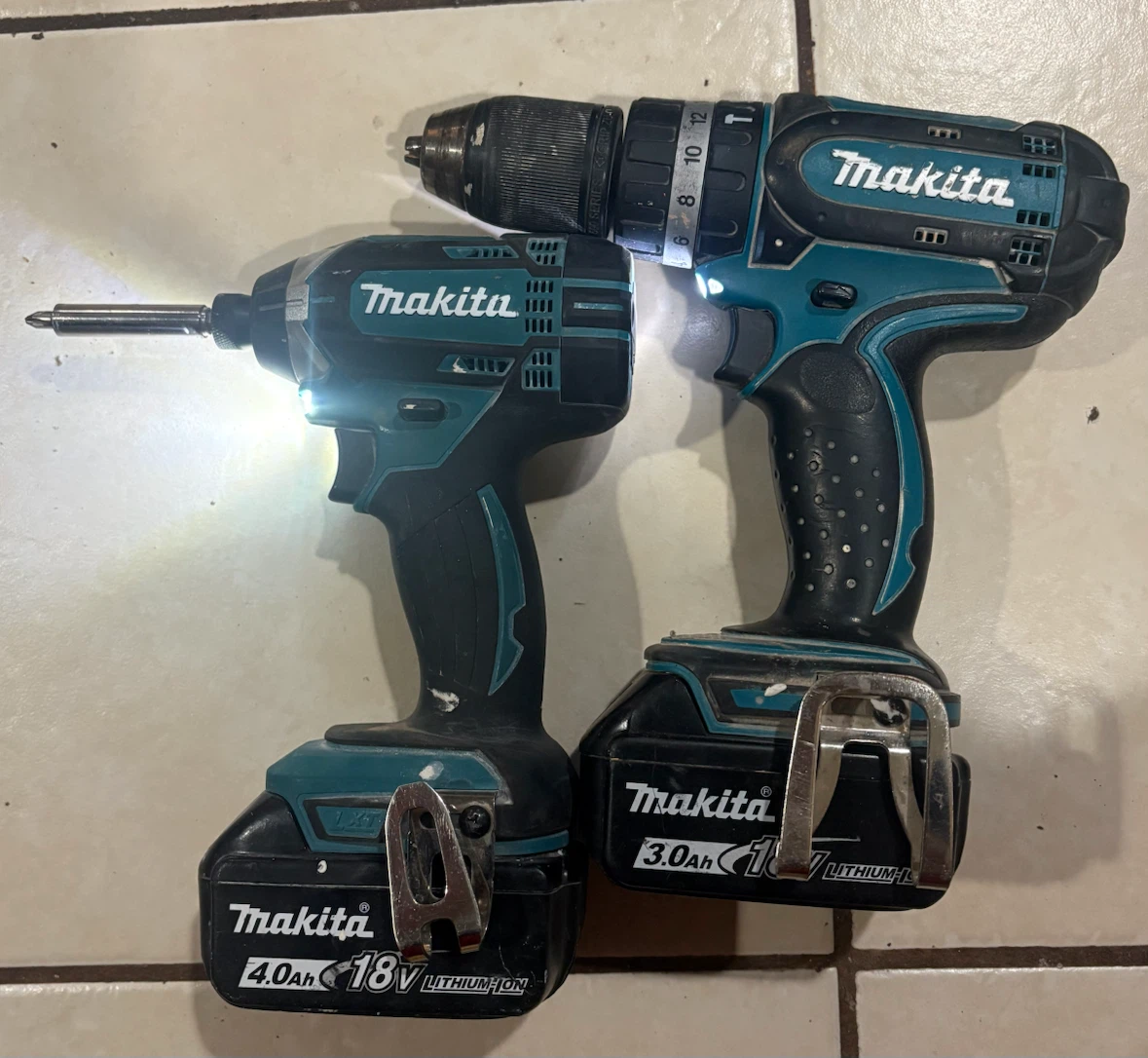 Makita 18V Cordless Drill and Impact Driver Combo Set