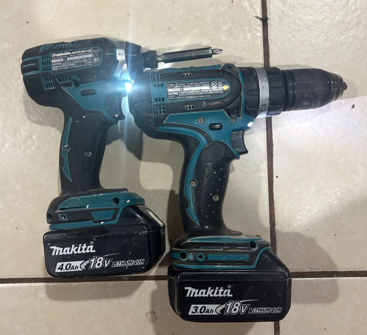 Makita 18V Cordless Drill and Impact Driver Combo Set - photo 3