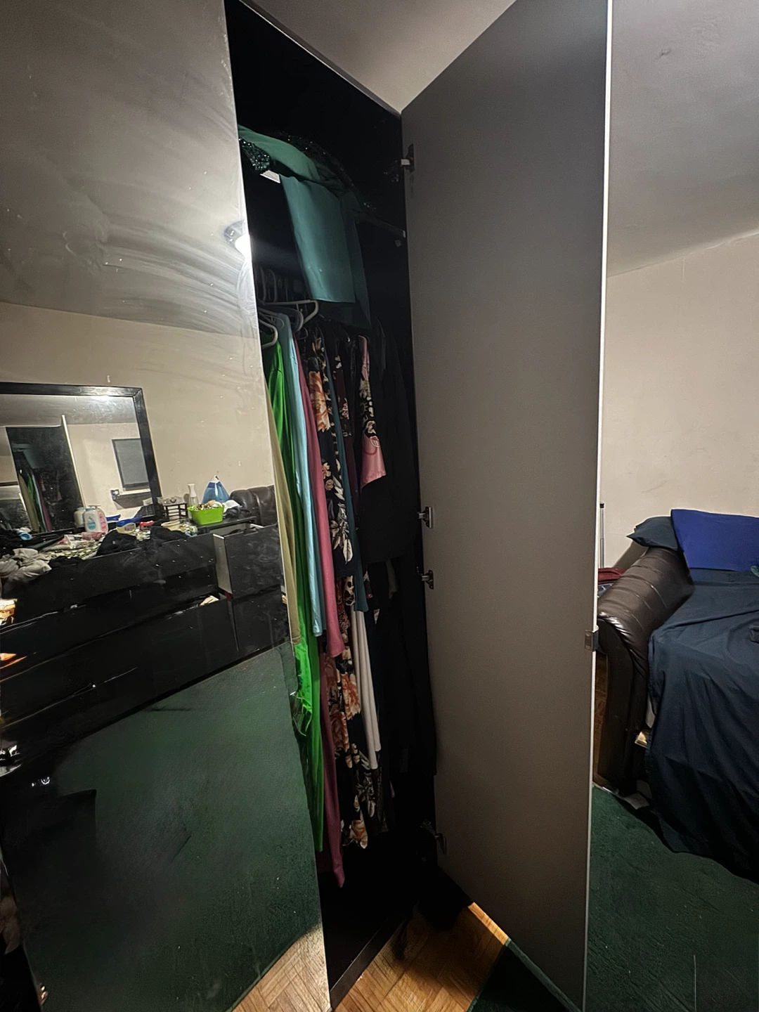 IKEA PAX Mirror Wardrobe - photo 2