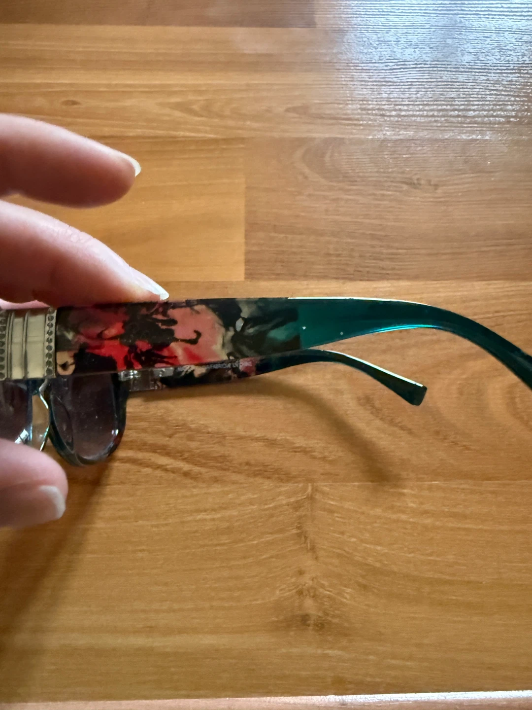 Floral pattern sunglasses 🏈 - photo 4