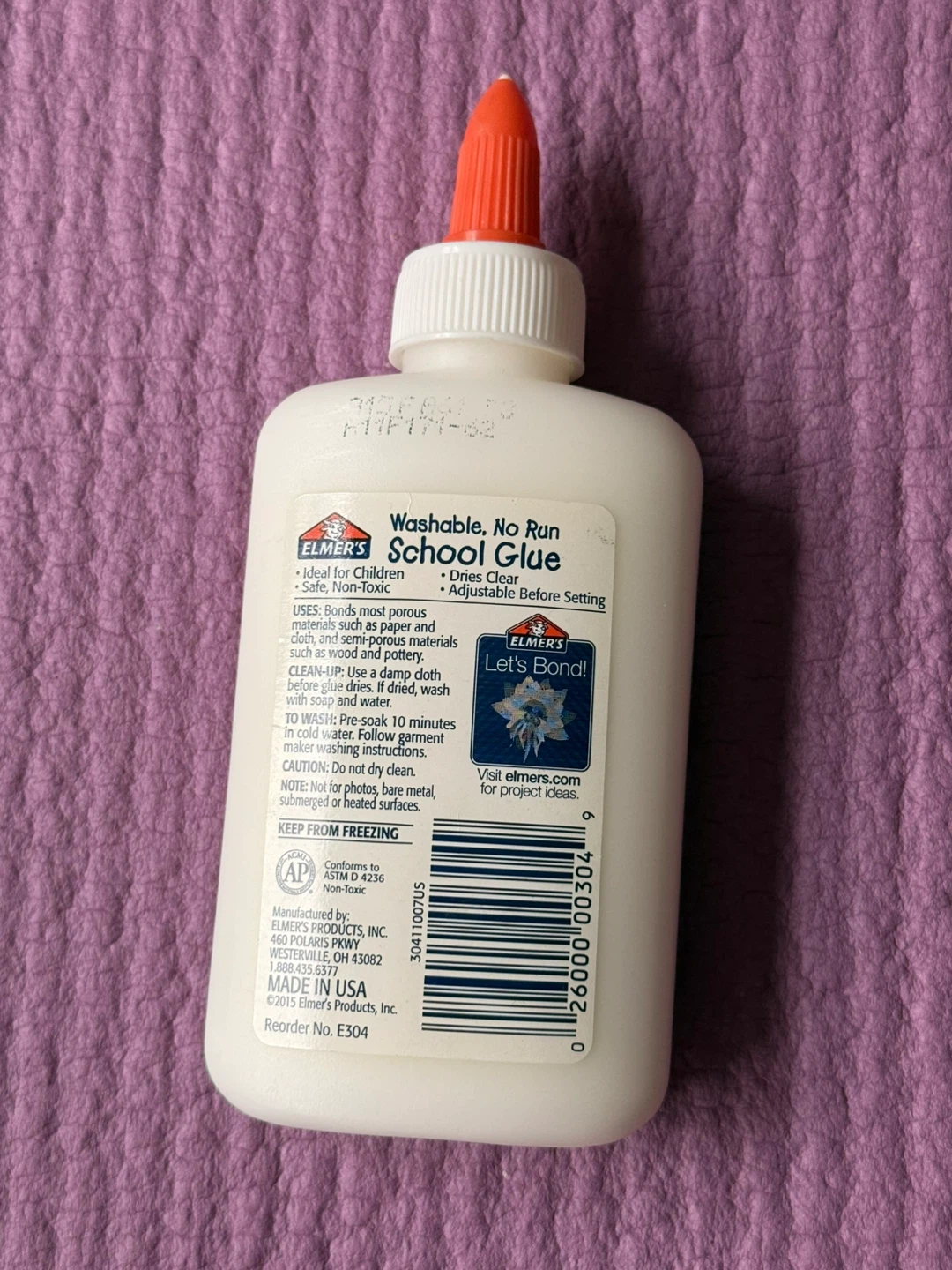 NEW✨🏈Elmer's Washable School Glue 4 fl oz - photo 2