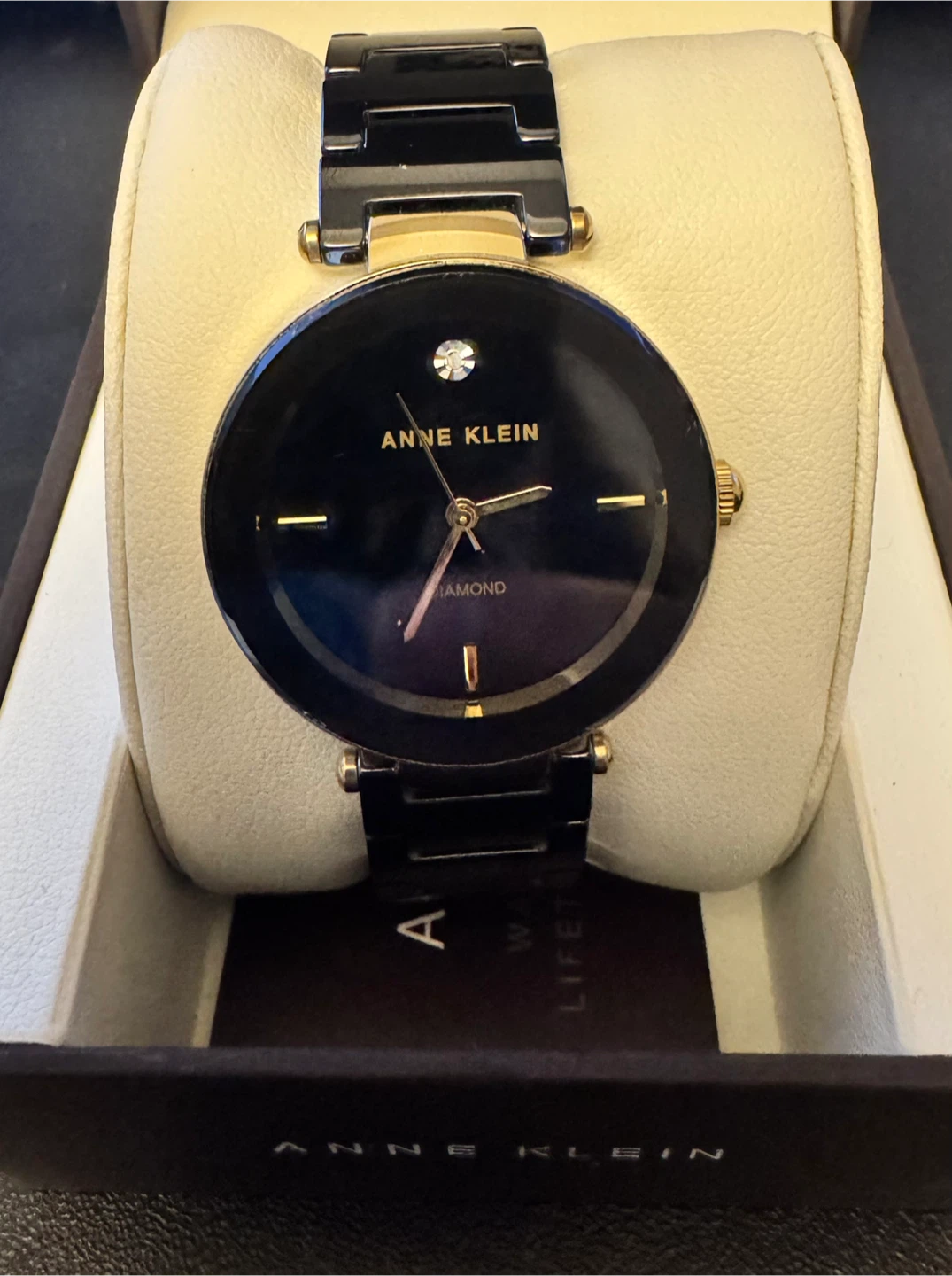 Anne Klein Diamond Accent Watch