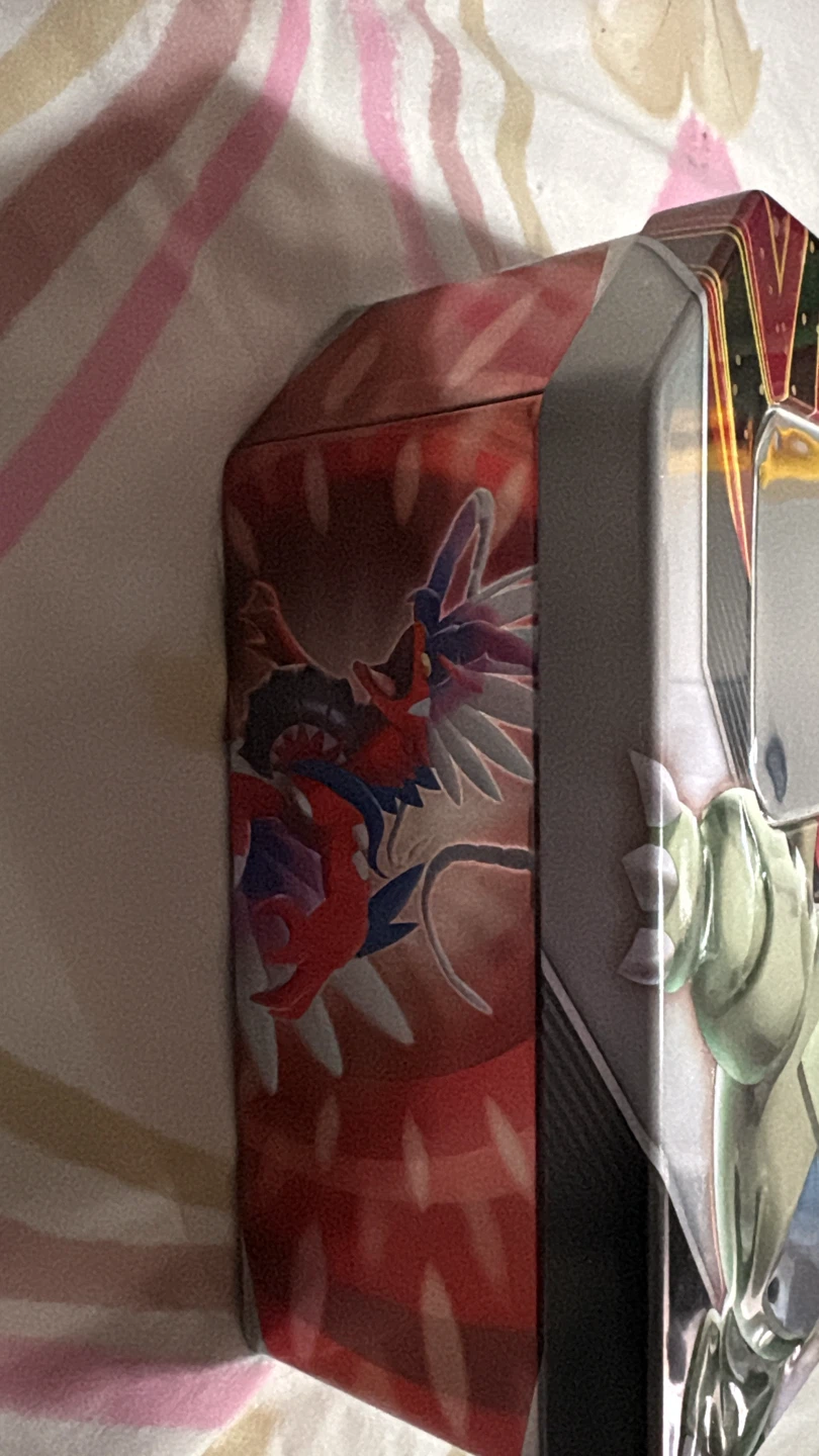 🏈 empty Pokémon Trading Card Game Collector Tin - photo 2