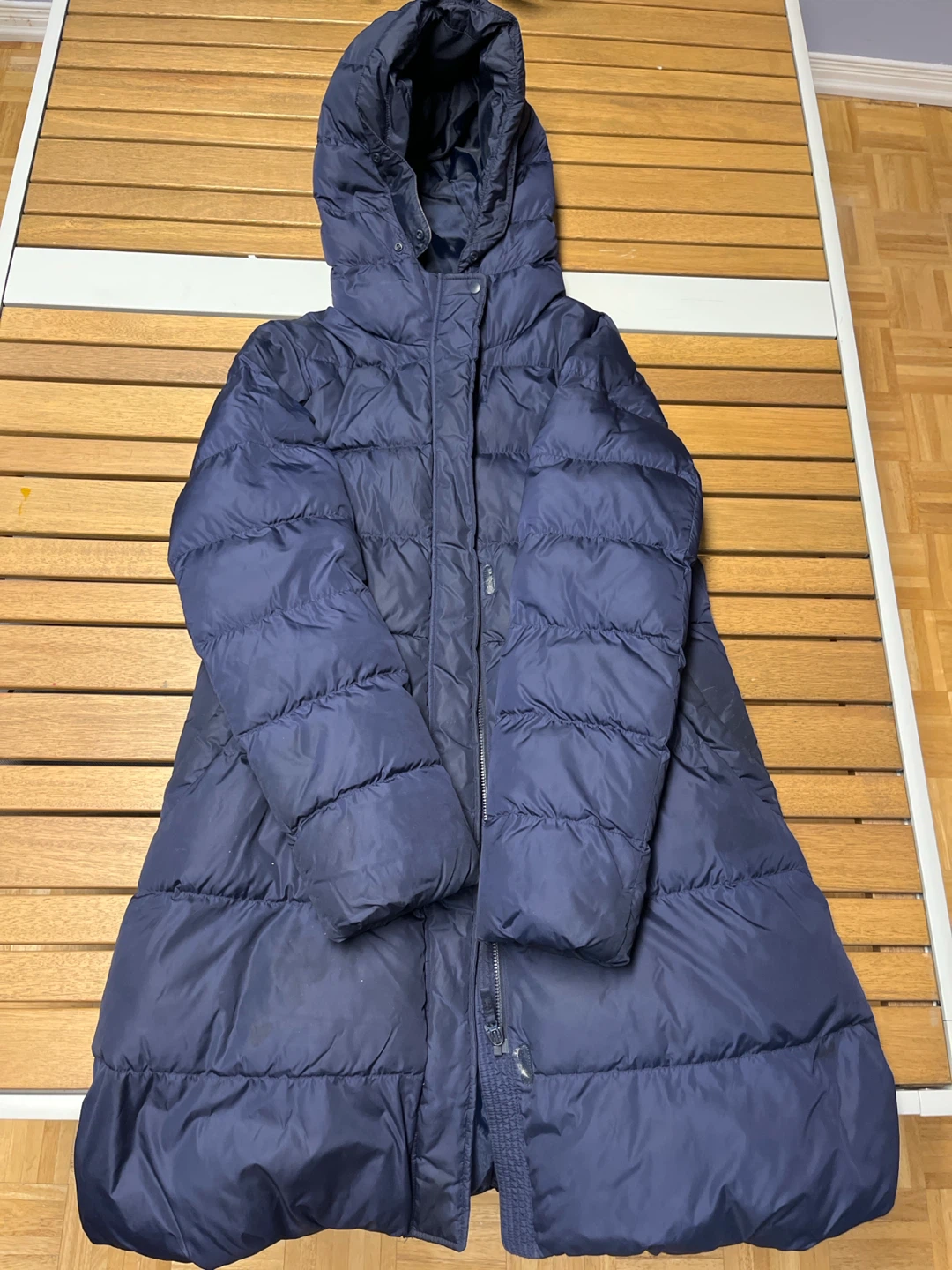Uniqlo Navy Down Puffer Coat 🏈