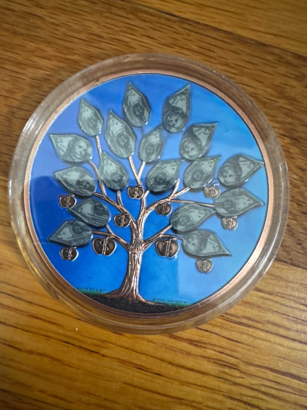 5 oz .999 Fine Copper Money Tree Medallion 🏈
