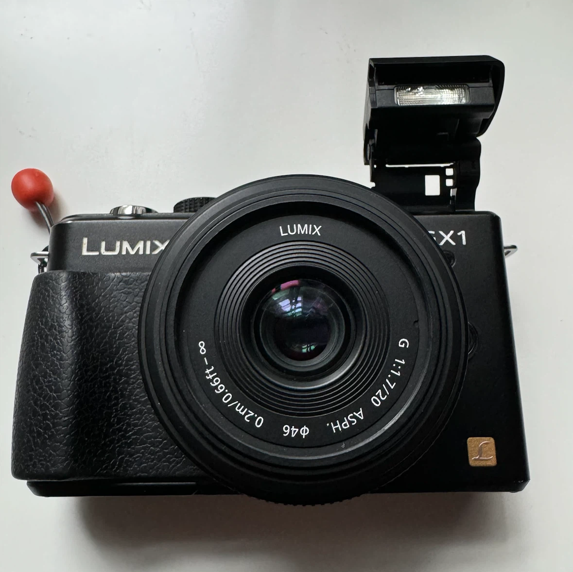 Panasonic Lumix GX1 Mirrorless Camera + 20mm F1.7 Mark II